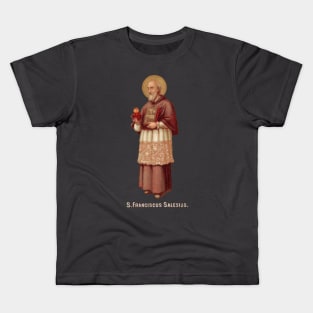 St. Francis de Sales: For all the Saints Series Kids T-Shirt